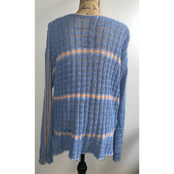 FREE PEOPLE Marina Bay Lace-Up Sweater(Pit to pit 33” Length 24”) - Picture 6 of 8